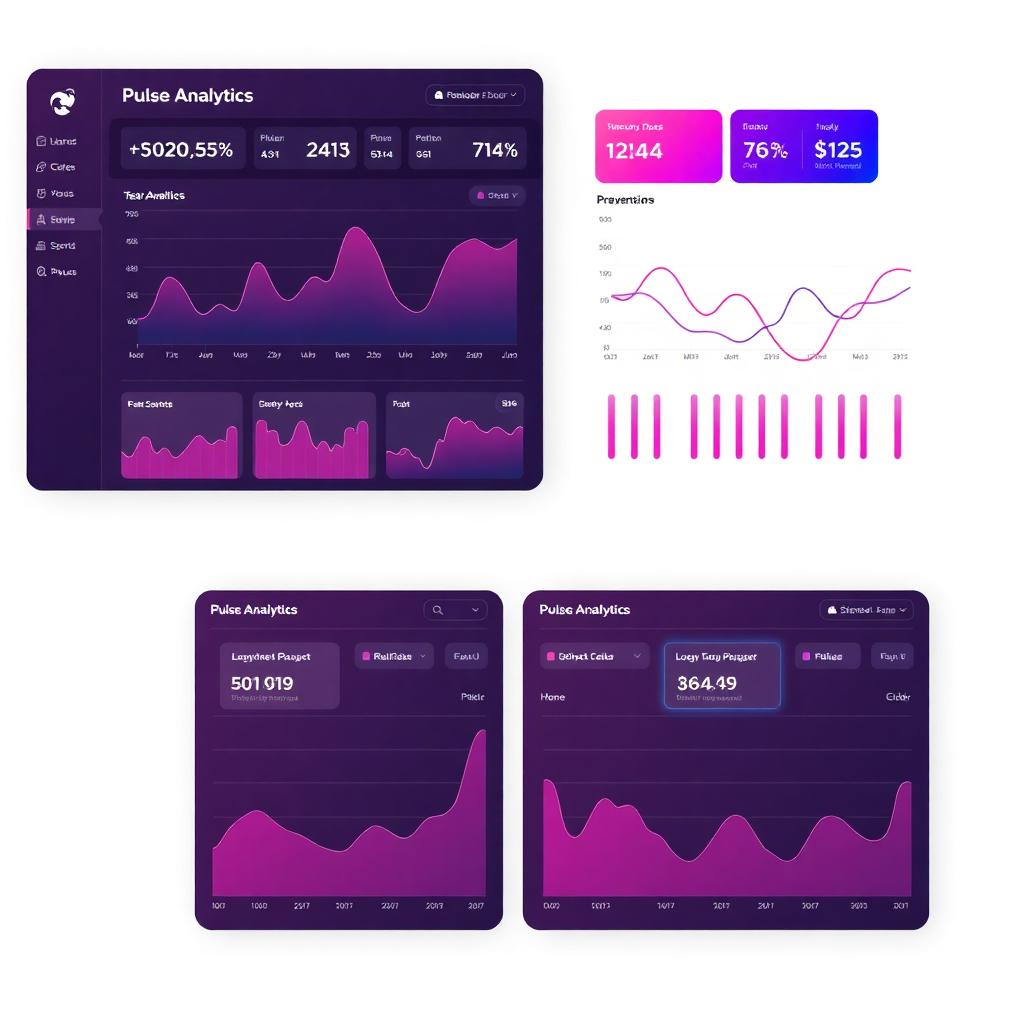 Pulse Analytics — React project screenshot