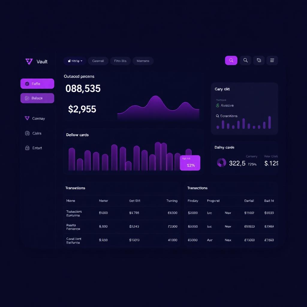 Vault Bank — Next.js project screenshot